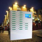 Quick Charge Coin Operated Cell Phone Charging Stations Shopping Mall Use