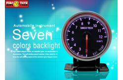 China Automotive External Temperature Gauge EGT Temp Gauge 12v 60mm Diameter supplier