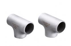 China Structural Metal Pipe Lines Seamless Equal Tee Connect Welding A234 supplier