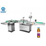 Manual Round Bottle Self Adhesive Labeling Machine Automatic monitoring for sale