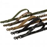 Adjust Explosion Proof Flexible Dual Handle Dog Leash Nylon Tactical Dog Rope