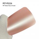 PET-PD226 PET Matte Cherry Powder Automotive Vinyl Film Car Vinyl Wrap 7.5mil for sale