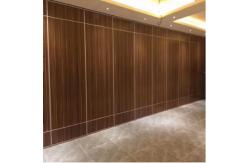 China Manual Movable Wall System Sliding Folding Partition With Doors supplier