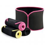 Unisex Adjustable Slimming Tummy Belt Waist Trimmer Band Sweat Belt for sale