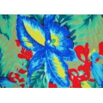 Colorful Patterned Polyester Fabric Non - Flammable Density 72 X 40 for sale
