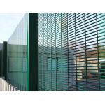8 Gauge PVC Coated Welded Wire Mesh 3 in X 0.5 in 358 Security Fence for sale