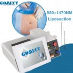 Professional 1470 Nm 980 Nm Diode Laser Lipolysis Machine Fat Loss Liposuction Vascular Varicose Veins Removal For Dental Clinic
