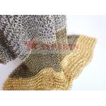 Various Color Rings Chainmail Drapery For Building Decoration for sale