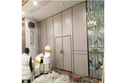 China Plywood 65 mm Thickness Movable Partition Wall In Pakistan Melamine MDF Surface supplier