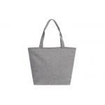 ISO Eco Friendly Gray Canvas Shopping Totes Reusable Personalized Grocery Tote Bags for sale