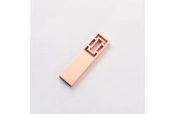 China 512GB Metal USB Flash Drive Silver Logo for High Capacity Needs supplier