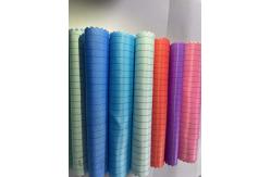 China Antistatic ESD 5mm/4mm Grid Strip Polyester Fabric 98% Polyester+2% Conductive Filament supplier