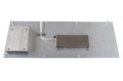 China USB cable with 12 FN keys panel mounted keyboard with rugged touchpad supplier