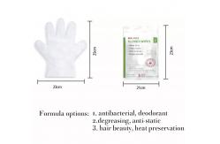 China Non Woven Clean Wipes Washing Cat Spa Free Herbal Glove Five Fingers Message supplier