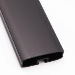 Extrusion Aluminum Light Channel / Round Aluminum Profile For Led Strips