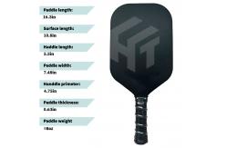 China Lightweight Thermoformed Pickleball Paddle Custom Pickleball Racket 41.7cm Length supplier