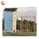 Customized Outdoor Climbing Wall School Rock Climbing Walls Corrosion Resistant for sale