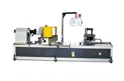 China Double Numerical Control Spiral Paper Tube Making Machine With PLC Gear Drive supplier