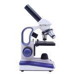 Transmit Reflect Dual LED Monocular WF10x Student Microscope