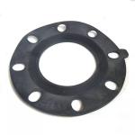 High Temperature Resistance and Compression Set 25% Rubber Flange Gasket for Industrial for sale