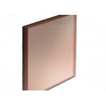 Colorful metal Mesh Fabric Laminated Glass Facade