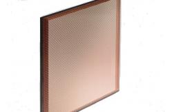 China Colorful metal Mesh Fabric Laminated Glass Facade supplier