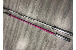 China Steel Gym Handle Bar 2.2m Olympic Bar For Gym Exercise supplier