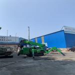 Electric and Diesel Mini Spider Crane with Telescopic Boom for sale