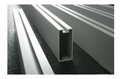 China Suspended Baffle Ceiling Keel Aluminum Curtain Wall Profile supplier