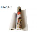 380gsm Waterproof Blank Art Polyester Canvas Fabric Roll 24 Inch for sale