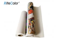 China 380gsm Waterproof Blank Art Polyester Canvas Fabric Roll 24 Inch supplier