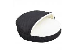 China Winter Warm Enclosed Large Dog Bed Mat  Removable And Washable Cat Sleeping Nest supplier