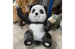 China Lifelike Animatronic Animal / Animatronic Panda Model For Theme Park supplier