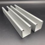 Aluminum Solar Mounting Channel System Aluminum C Profile for sale