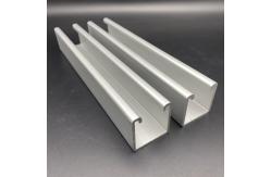 China Aluminum Solar Mounting Channel System Aluminum C Profile supplier