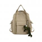 30L Boy Waterproof Camping Student Canvas Backpack Personalised Embroidered Backpack for sale