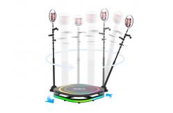 China Rotating Platform 360 Wedding Photo Booth Auto Slow Motion Spinner 360 Booth supplier