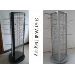 Rotating Triangle Wire Grid Display Stands for sale