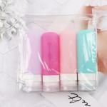 Refillable Leak Proof Silicone Travel Bottles For Shampoo Conditioner for sale