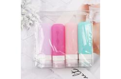 China Refillable Leak Proof Silicone Travel Bottles For Shampoo Conditioner supplier