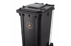 China 120L Antistatic ESD Plastic Garbage Bin Waste Container For Electronic Factory supplier