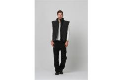 China 2 Way Zip Cold Weather Workwear 180gsm Mens Winter Vest Jacket supplier