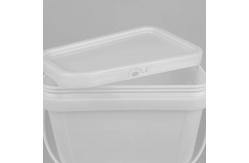 China Impact Resistance Square Plastic Bucket With Handle supplier