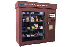 China Touch Screen Mini Mart Vending Machine Automated Retail Coin Bill Card Operated supplier