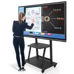Universal 98 Inch Interactive Display , IR Touch Interactive Meeting Room Screens for sale