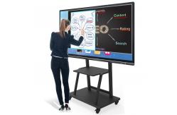 China Universal 98 Inch Interactive Display , IR Touch Interactive Meeting Room Screens supplier