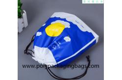 China draw string packaging small sport drawstring bag gift plastic drawstring bag supplier