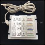 Usb Interface Industrial Numeric Keypad 16 Keys Type Compact Layout for sale