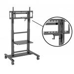 65 75 Inch Mobile Stand For Interactive Flat Panel Wall Mounted TV Mobile Bracket For Smart Board With Competitive Price for sale