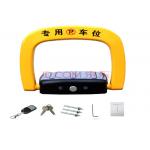 Anti theft push rod lifting car park lock / 180 degree parking space protector anti collision for sale
